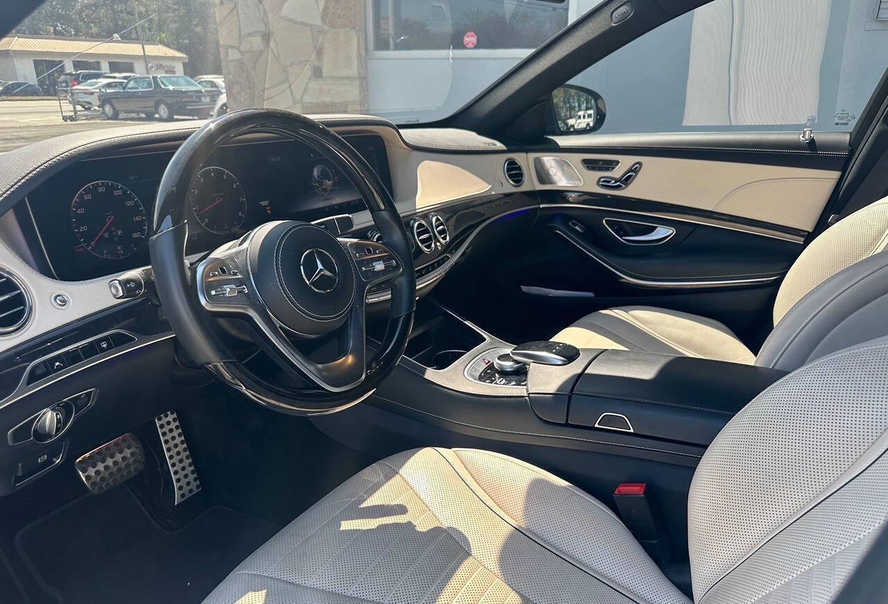 Used 2020 Mercedes-Benz S 450 Sedan w/ AMG Line Exterior image 12