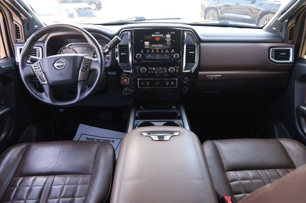 Used 2023 Nissan Titan Platinum Reserve w/ Moonroof Package AWD/4WD image 24