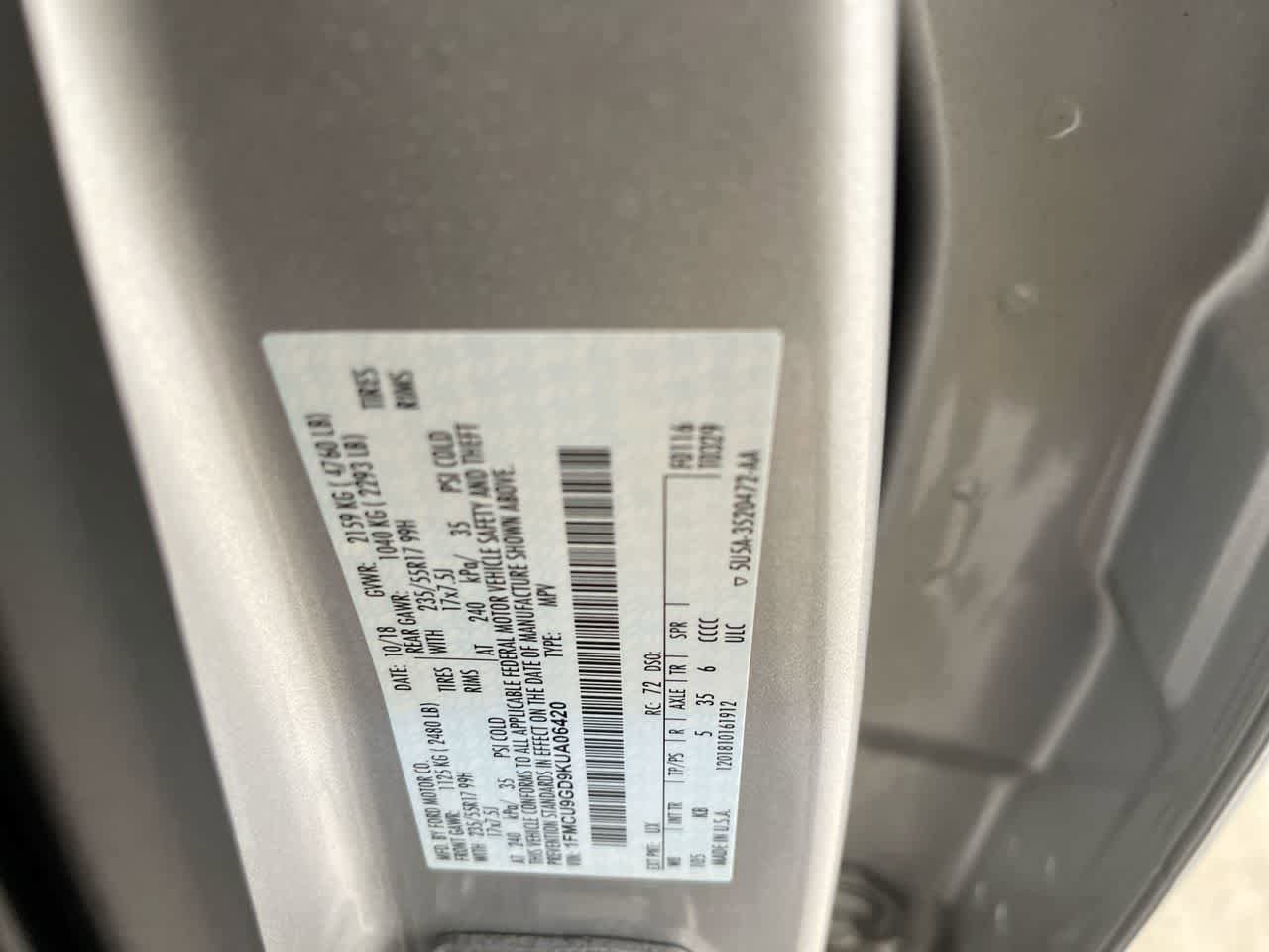 Used 2019 Ford Escape SE AWD/4WD image 26