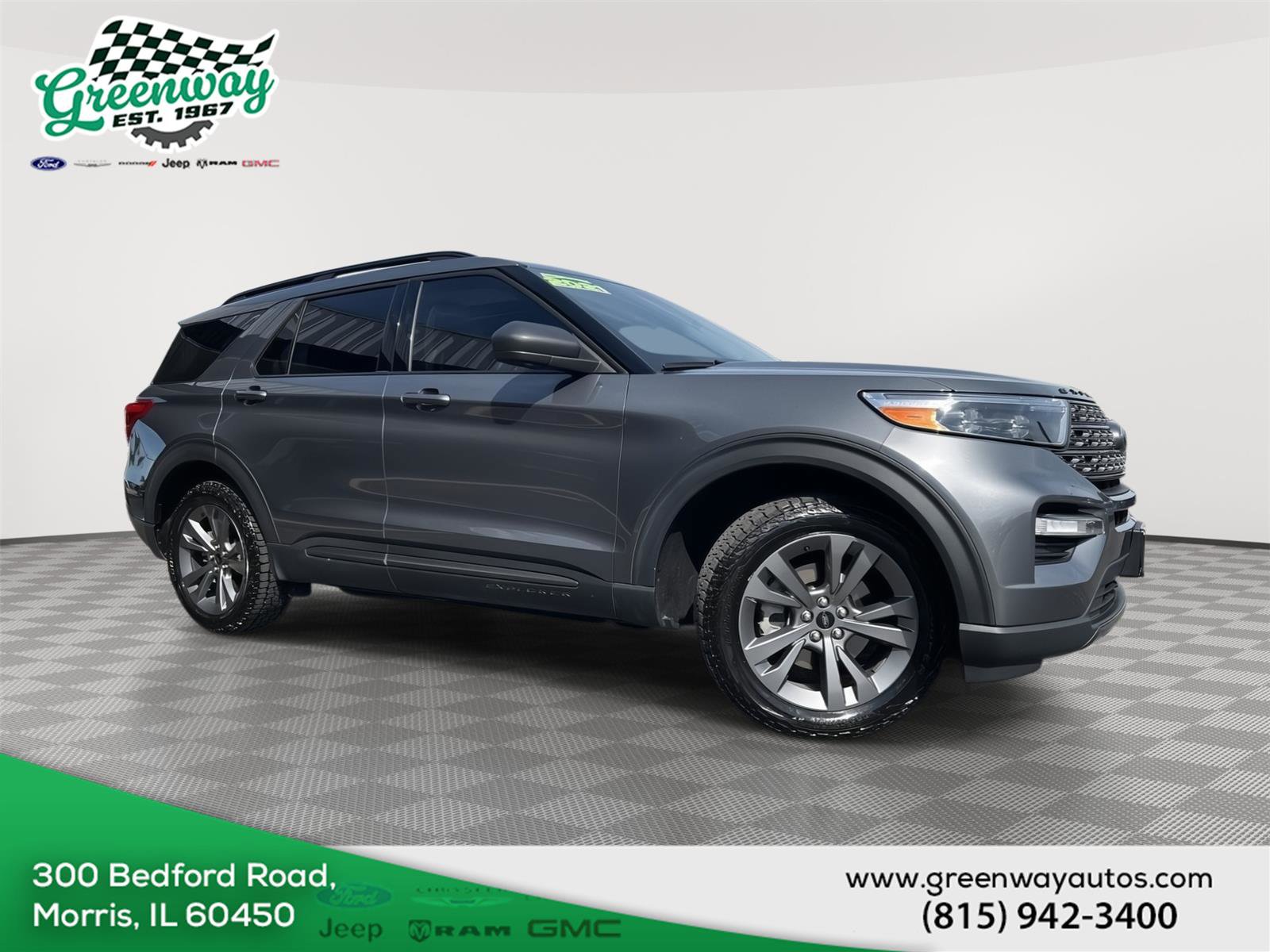 Used 2021 Ford Explorer XLT w/ Equipment Group 202A