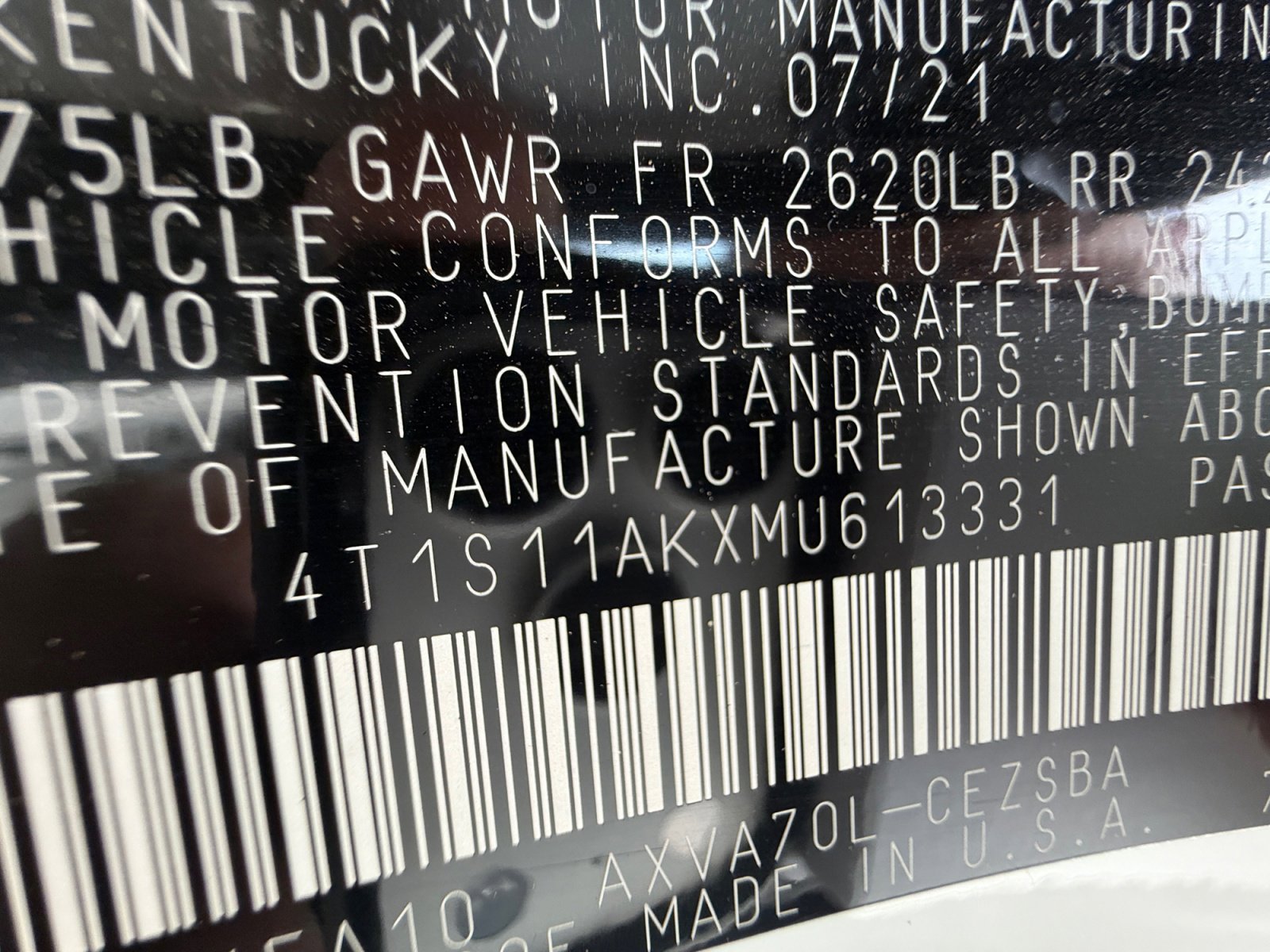 Used 2021 Toyota Camry SE w/ Audio Upgrade Package image 25