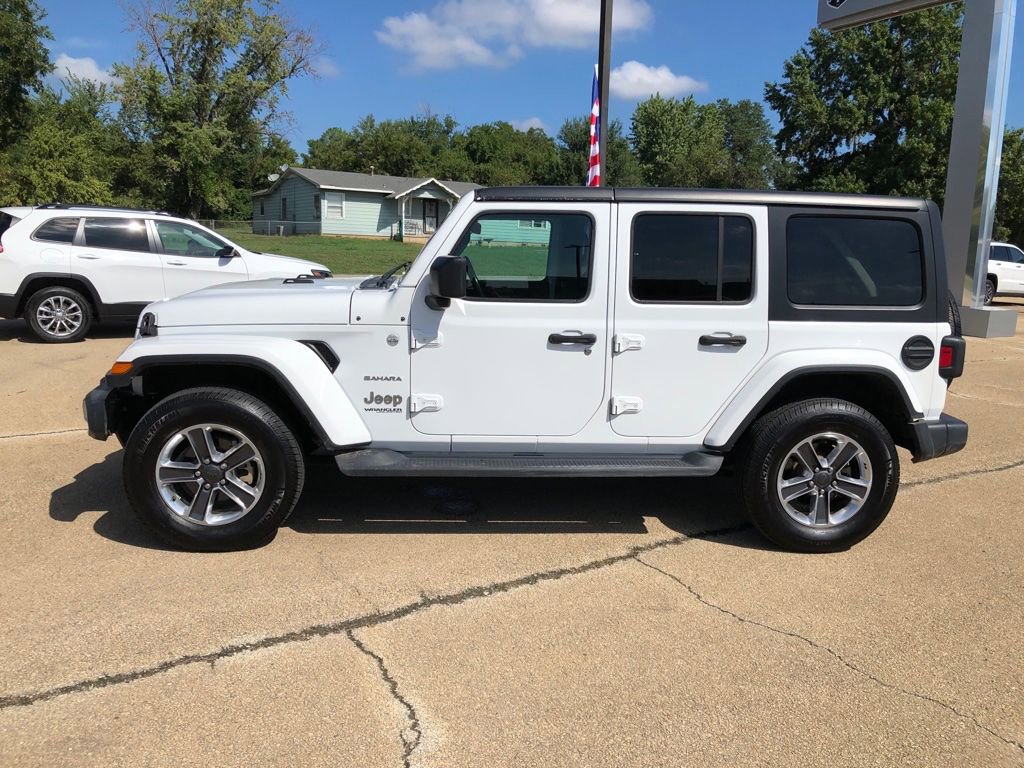 Used 2020 Jeep Wrangler Unlimited Sahara image 2