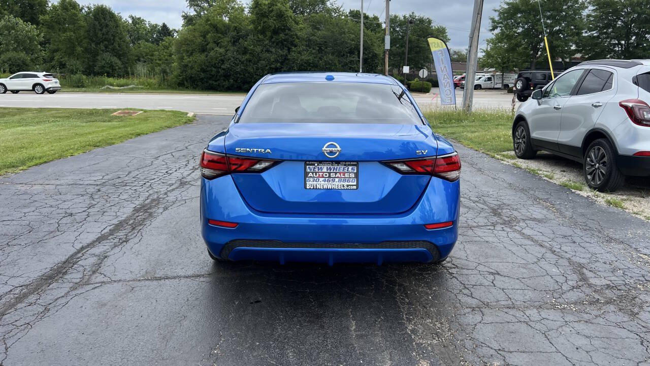 Used 2022 Nissan Sentra SV w/ All-Weather Package FWD image 4