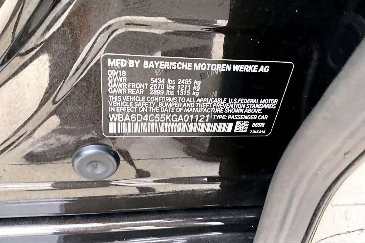 Used 2019 BMW 650i Gran Coupe RWD image 33