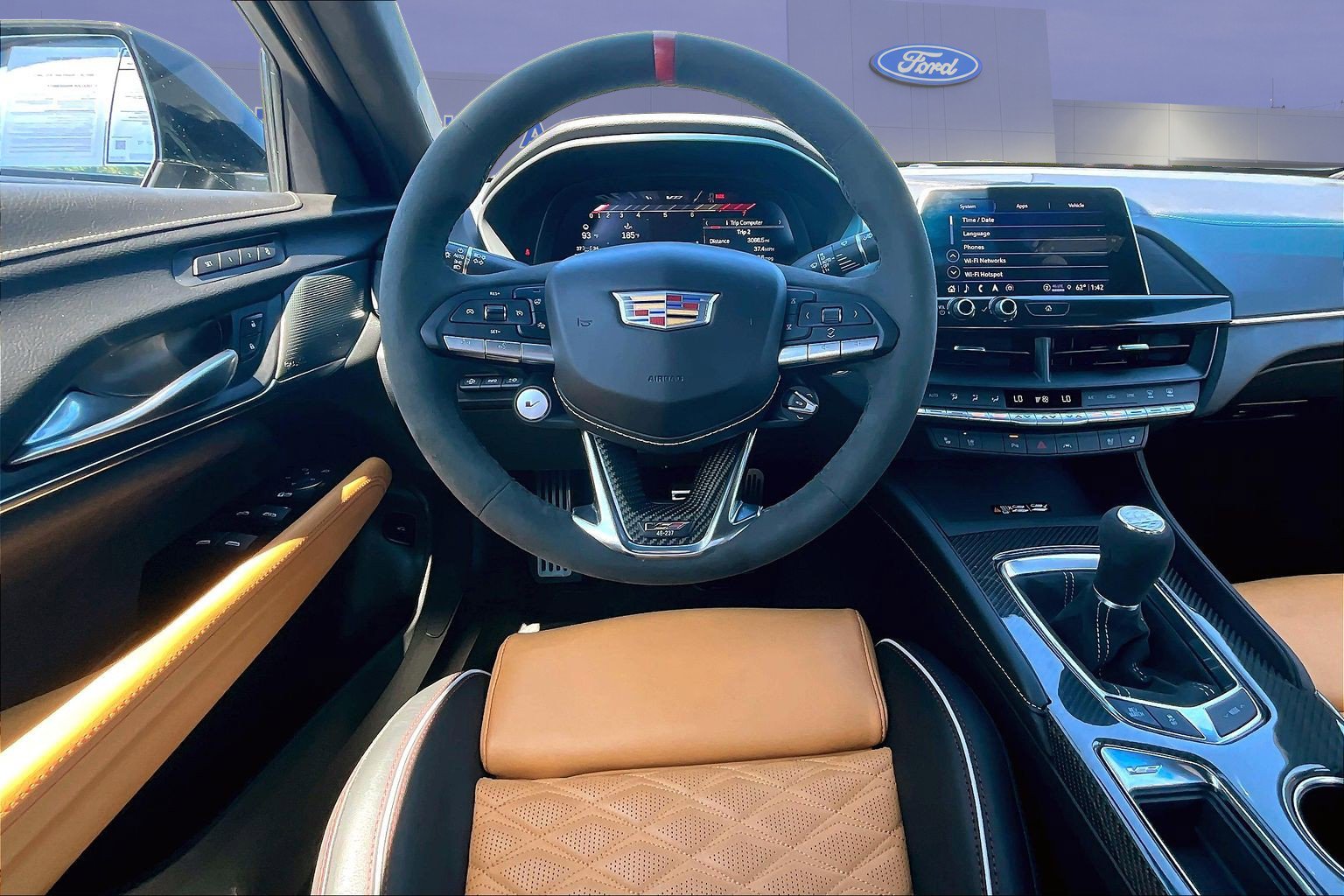 Used 2026 Cadillac CT4 V Blackwing w/ Carbon Fiber 1 Package RWD image 8