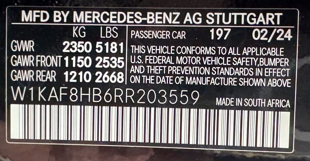 Used 2024 Mercedes-Benz C 43 AMG 4MATIC Sedan w/ Pinnacle Trim Package image 38