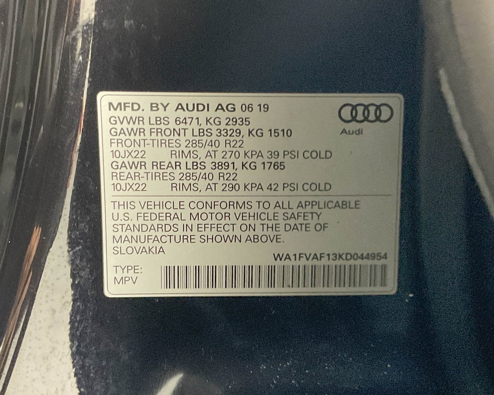 Used 2019 Audi Q8 Prestige image 25