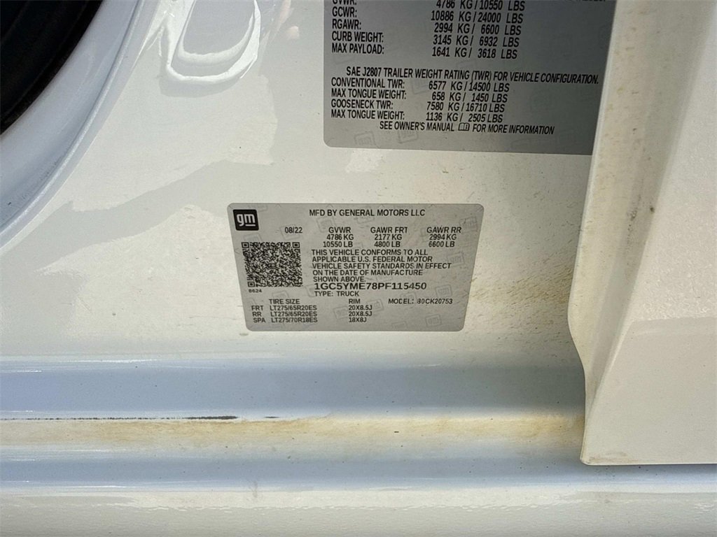 Used 2023 Chevrolet Silverado 2500 Custom w/ Custom Convenience Package image 30