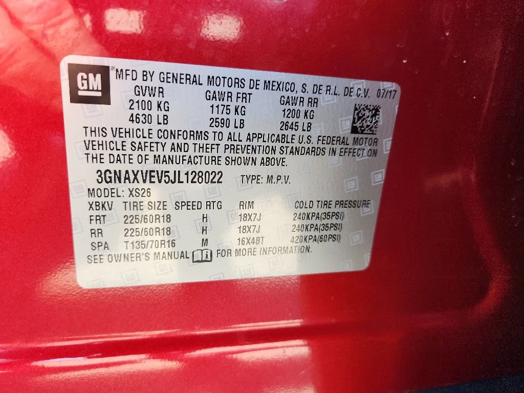 Certified 2018 Chevrolet Equinox Premier AWD/4WD image 46
