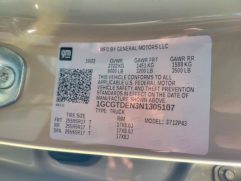 Certified 2022 Chevrolet Colorado Z71 image 25