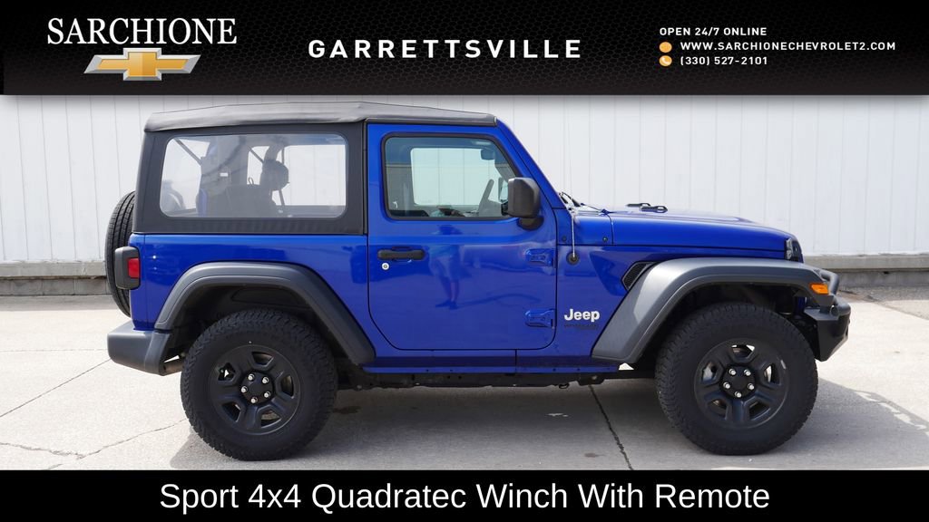Used 2020 Jeep Wrangler Sport image 1