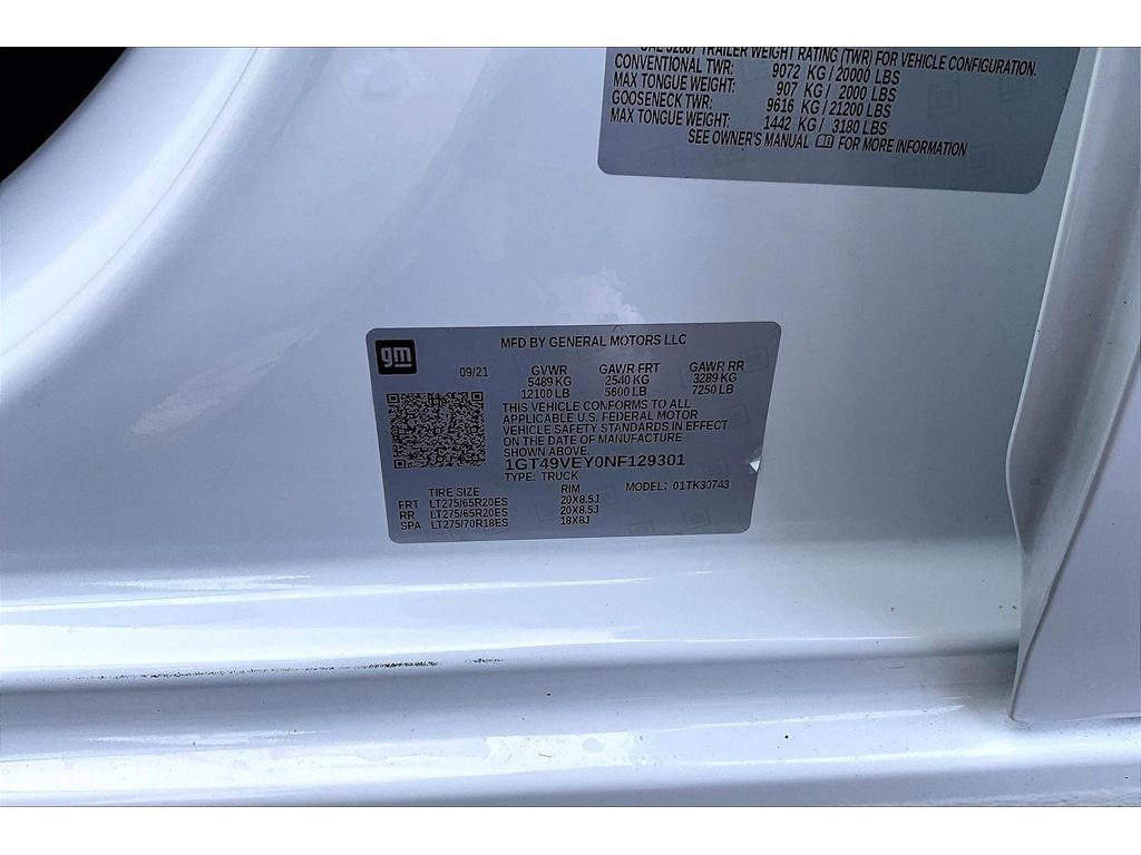 Used 2022 GMC Sierra 3500 AT4 w/ Gooseneck/5TH Wheel Package image 17