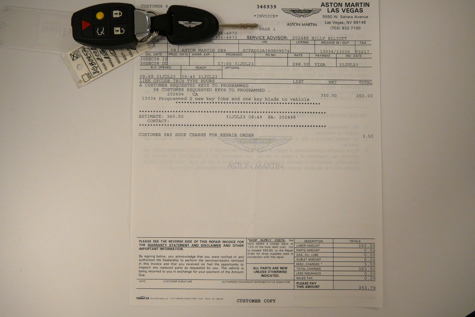Used 2008 Aston Martin DB9 Volante RWD image 66