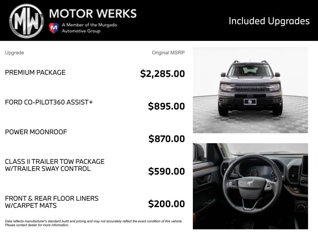 Used 2022 Ford Bronco Sport Badlands w/ Premium Package image 4