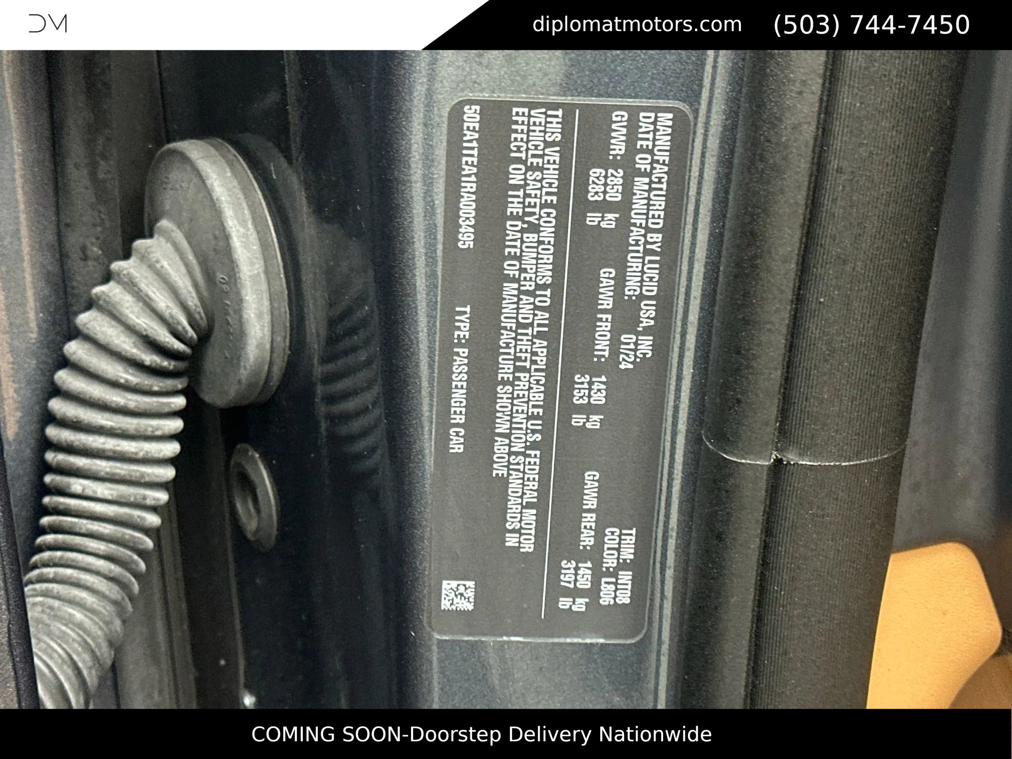 Used 2024 Lucid Air Touring image 45