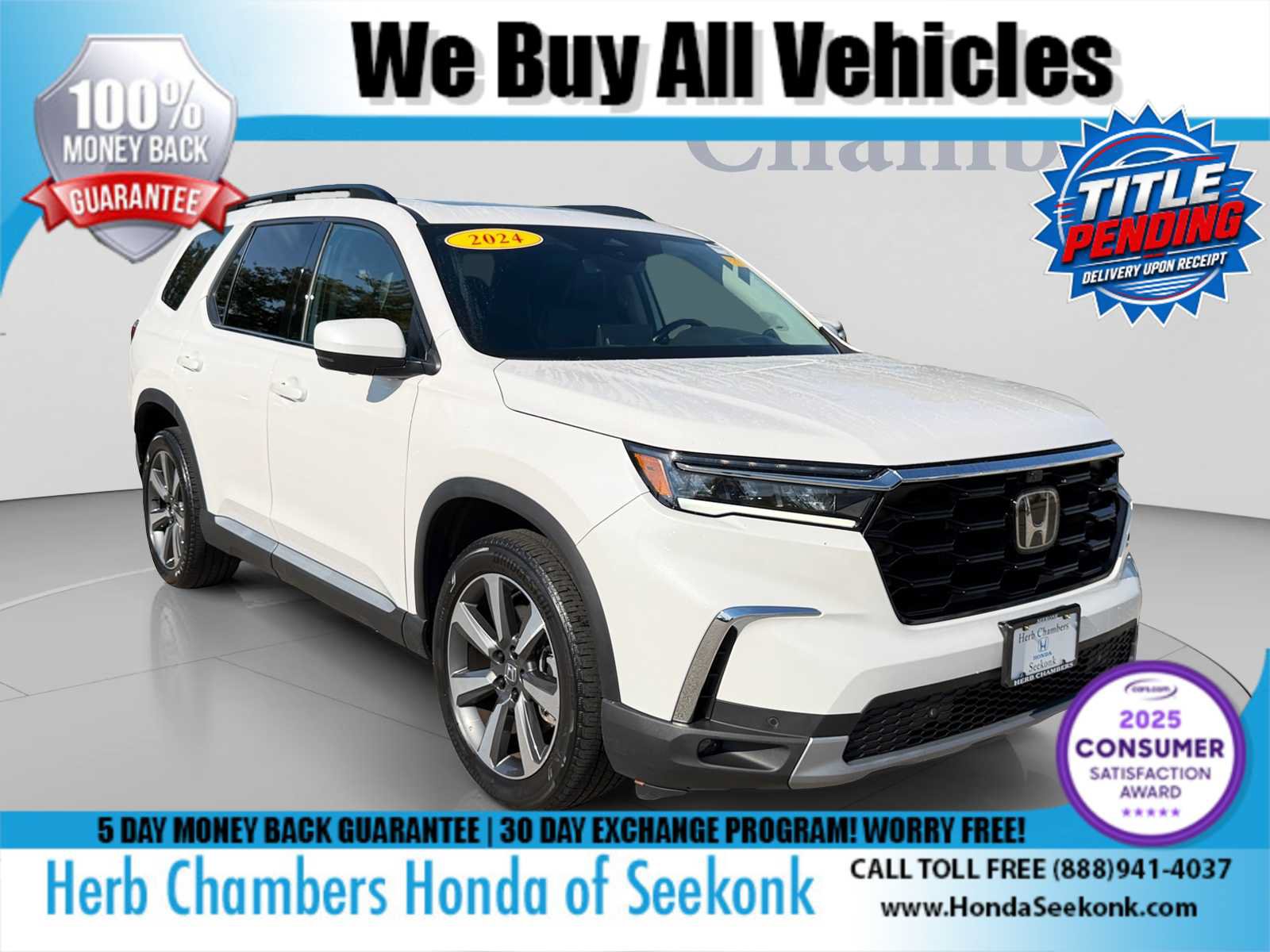 Used 2024 Honda Pilot Elite image 1