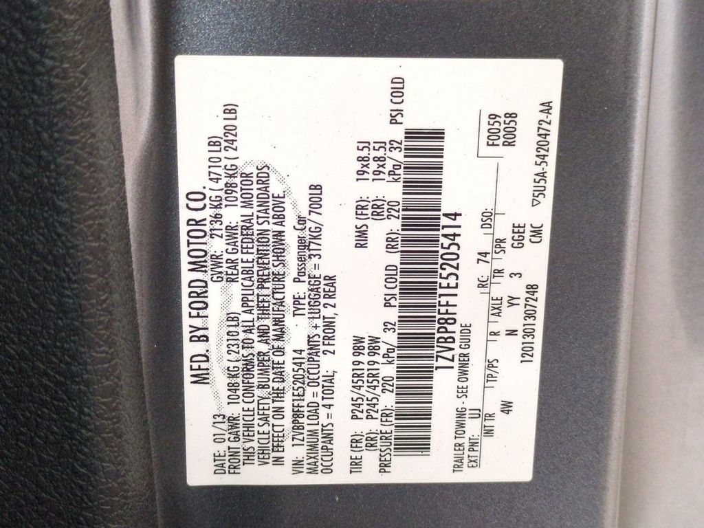 Used 2014 Ford Mustang GT Premium w/ Electronics Package RWD image 31