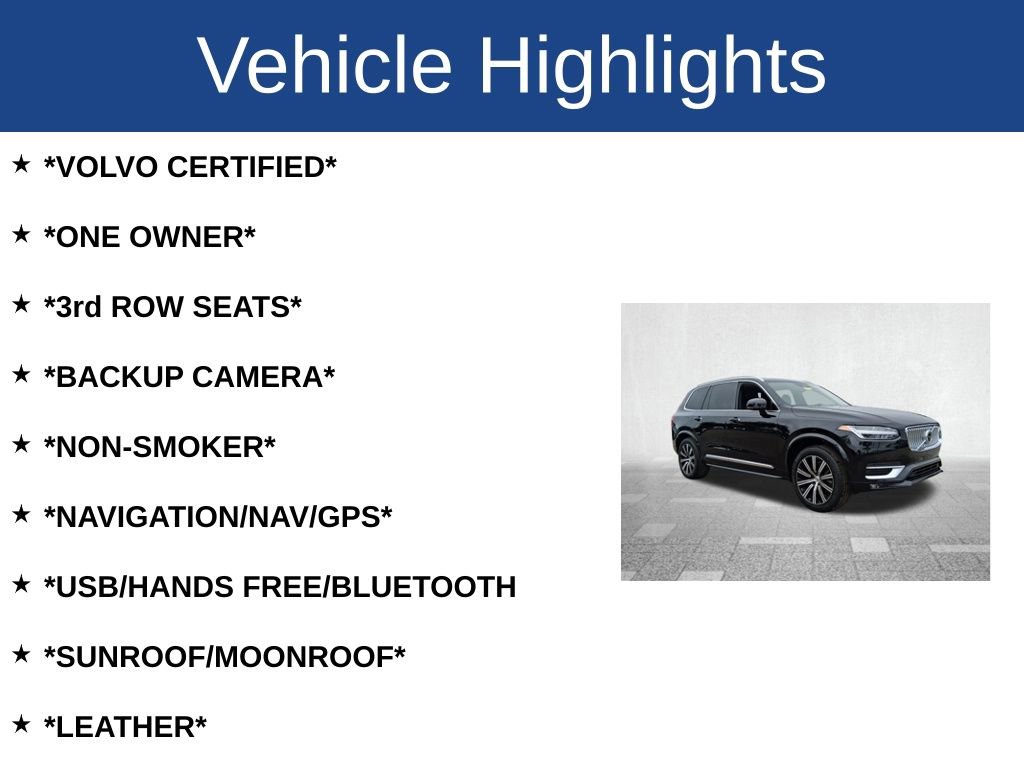 Certified 2022 Volvo XC90 T6 Inscription image 4