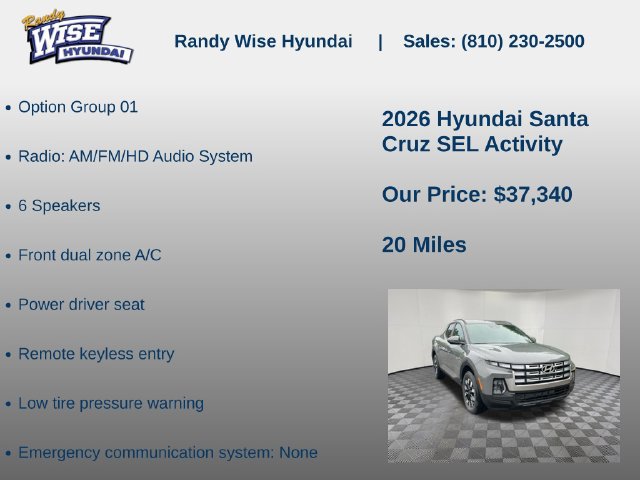 New 2026 Hyundai Santa Cruz SEL AWD/4WD image 5