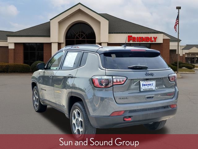 Used 2022 Jeep Compass Trailhawk w/ Sun and Sound Group AWD/4WD image 3