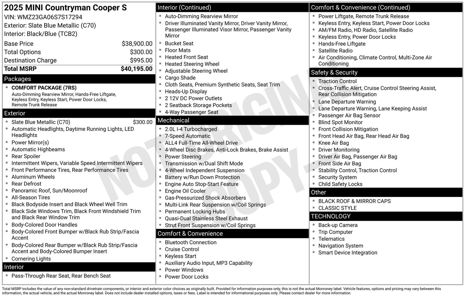 Used 2025 MINI Cooper Countryman S image 37