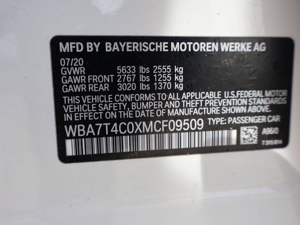 Used 2021 BMW 740i xDrive w/ Premium Package image 43