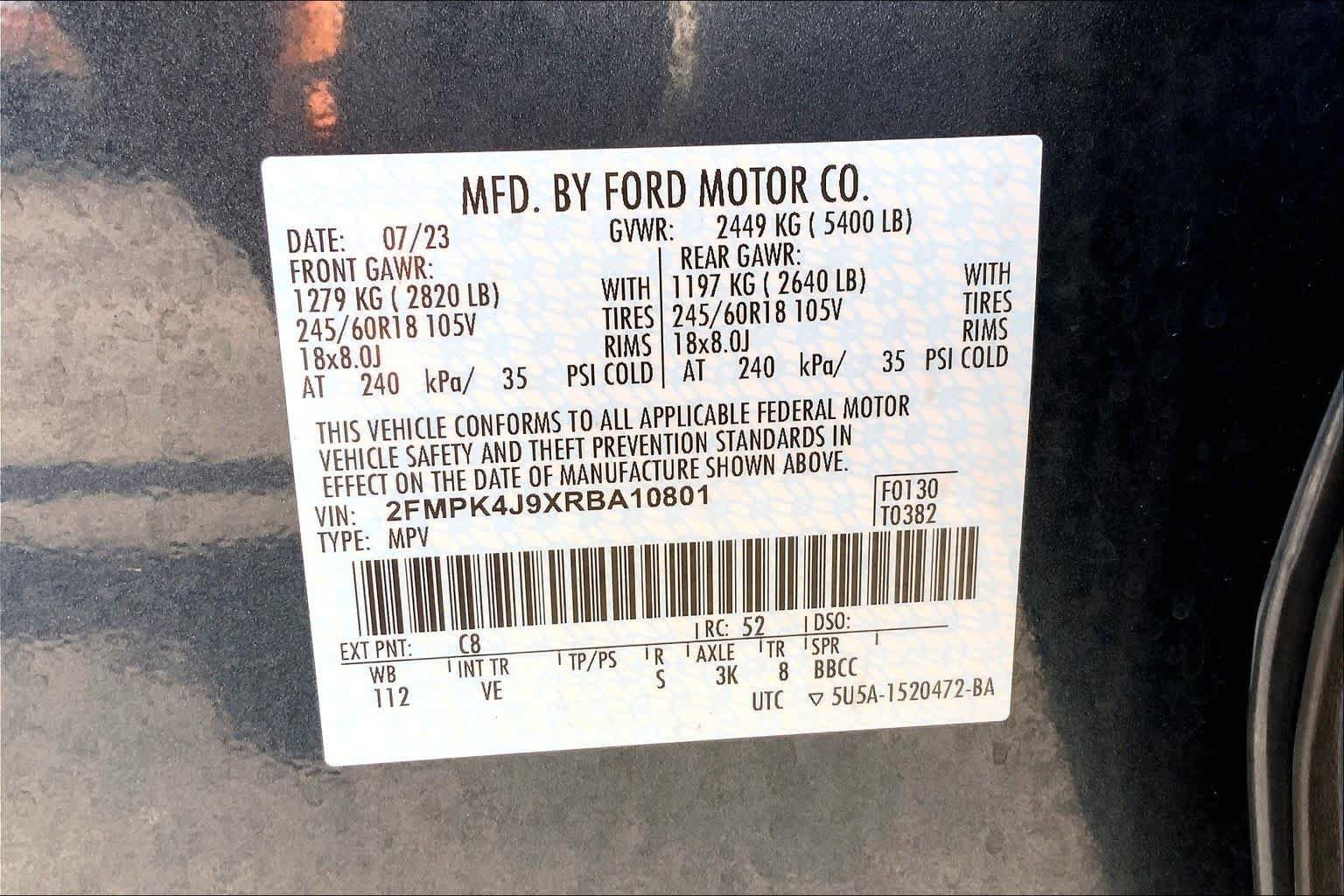 Used 2024 Ford Edge SEL w/ Convenience Package image 33