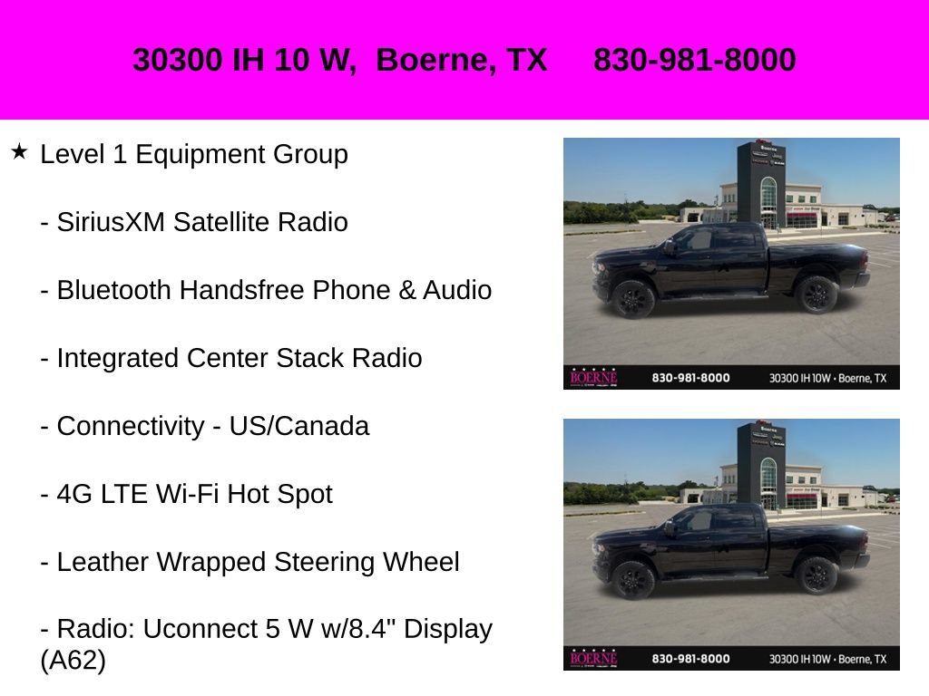 Used 2024 RAM 2500 Lone Star w/ Night Edition AWD/4WD image 20