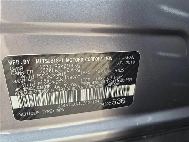 Used 2020 Mitsubishi Eclipse Cross LE AWD/4WD image 26