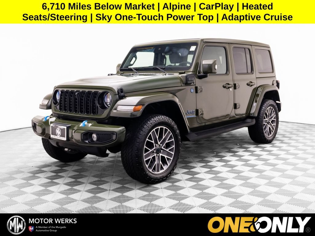 Used 2024 Jeep Wrangler High Altitude AWD/4WD image 1