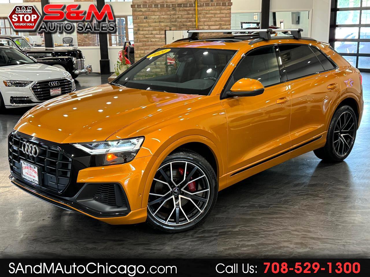 Used 2021 Audi Q8 Premium Plus w/ Premium Plus Package