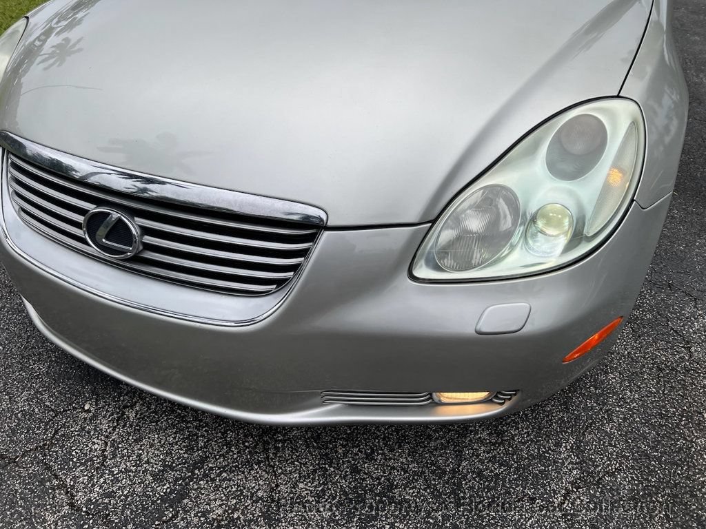 Used 2002 Lexus SC 430 Convertible RWD image 48
