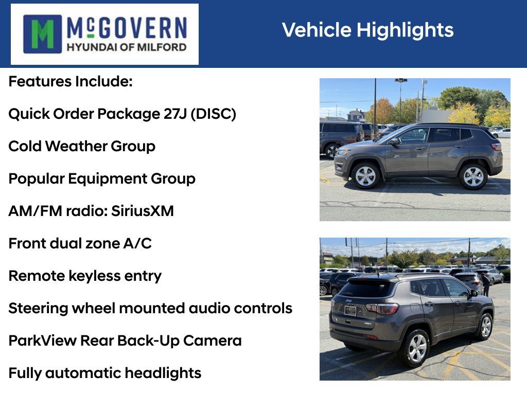 Used 2019 Jeep Compass Latitude w/ Popular Equipment Group AWD/4WD image 4