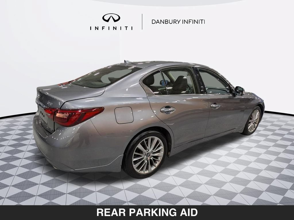 Used 2023 INFINITI Q50 Luxe w/ Cargo Package AWD/4WD image 3