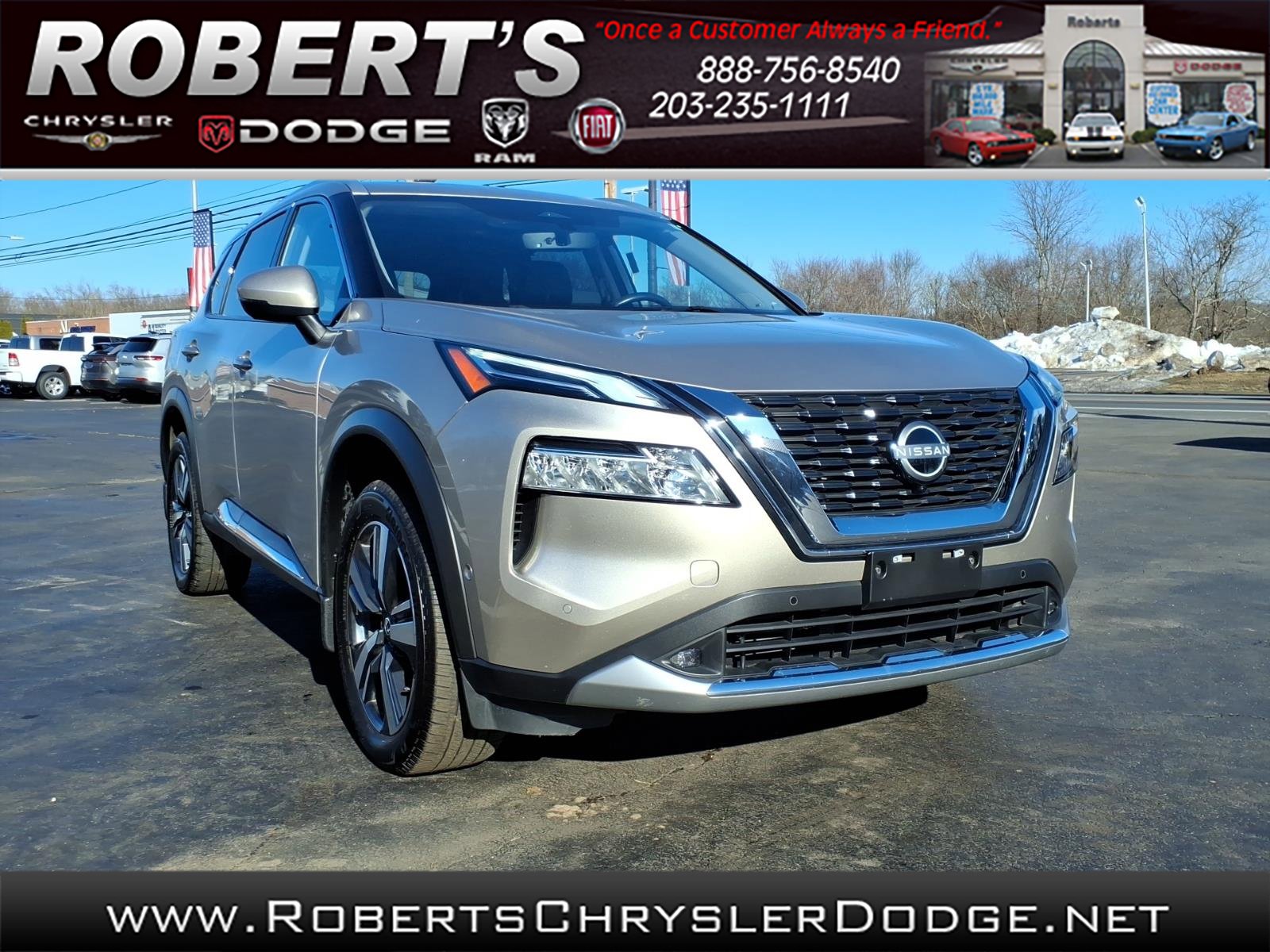 Used 2022 Nissan Rogue Platinum w/ Head-Up Display Package image 1