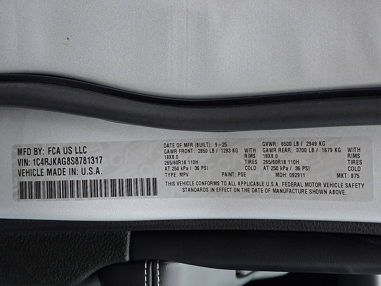 Certified 2025 Jeep Grand Cherokee L Laredo w/ Luxury Tech Group I image 28