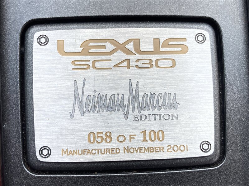 Used 2002 Lexus SC 430 Convertible RWD image 1