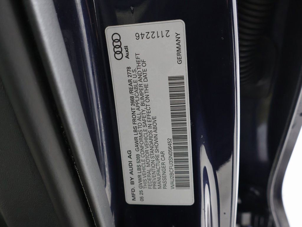 Used 2025 Audi A5 2.0T Premium Plus Sedan w/ Premium Plus image 3