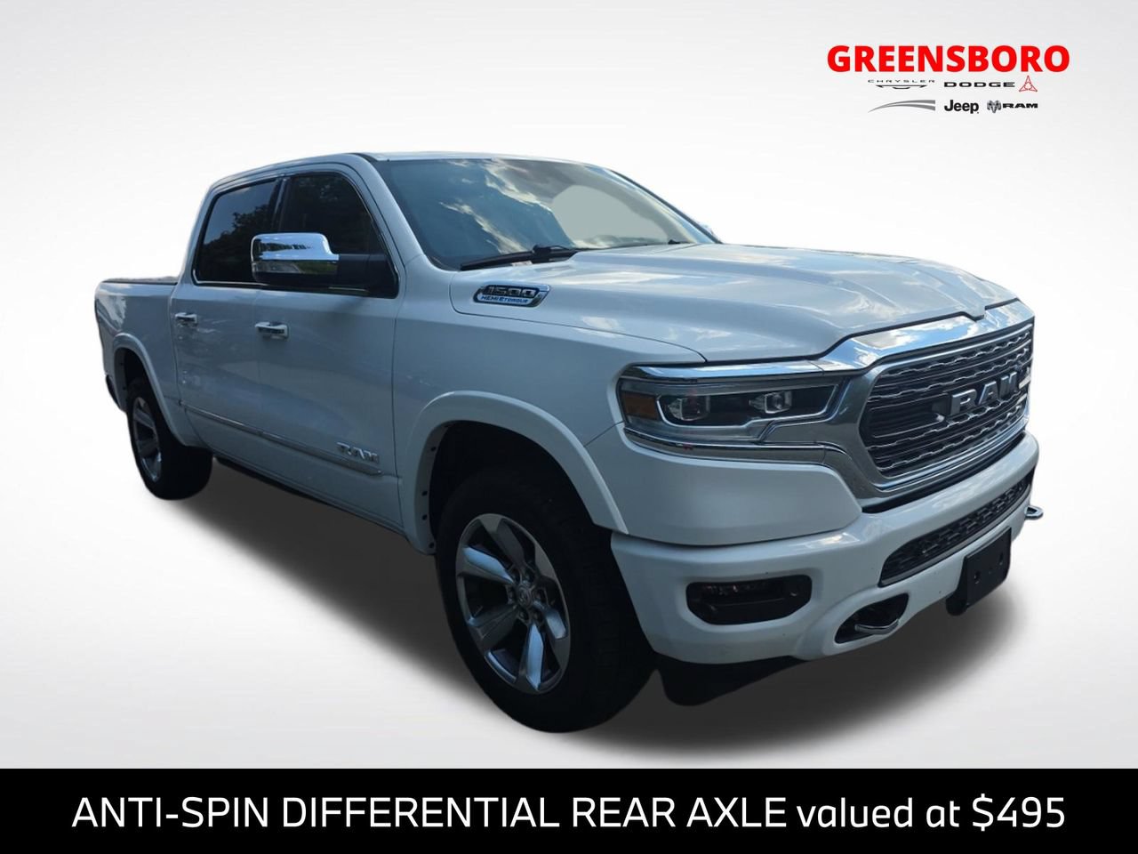 Used 2022 RAM 1500 Limited w/ Body Color Bumper Group RWD image 1