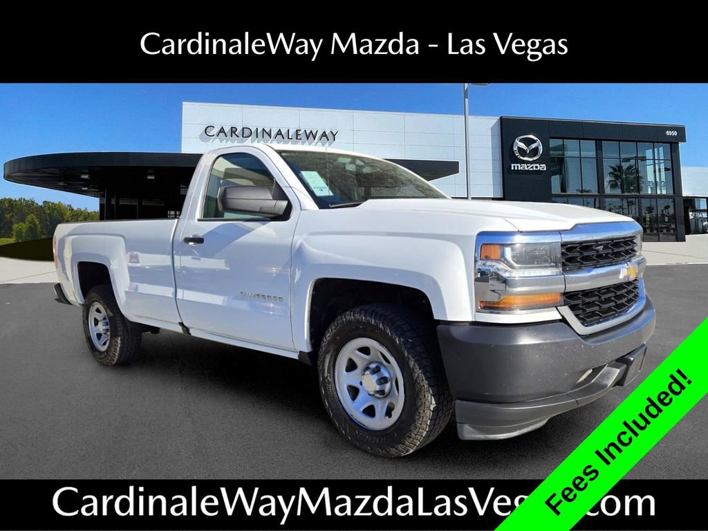 Used 2018 Chevrolet Silverado 1500 W/T RWD image 1