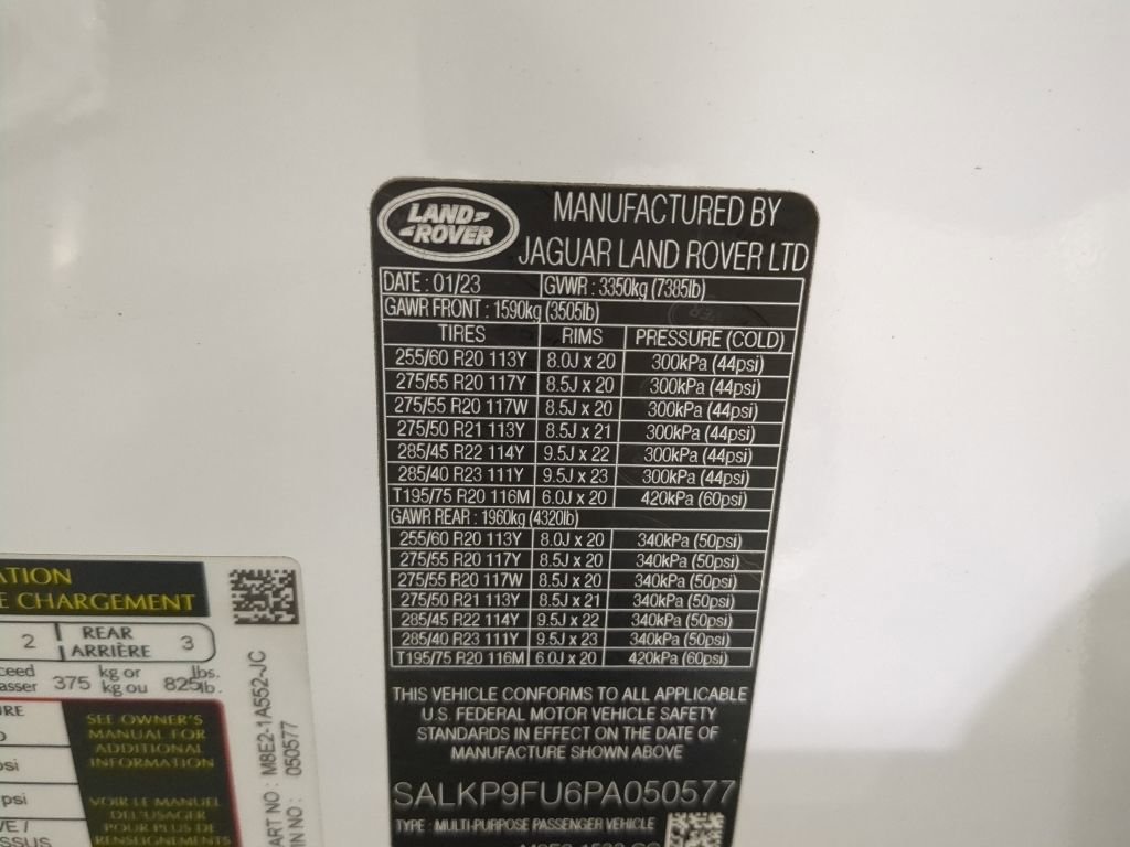 Used 2023 Land Rover Range Rover SE AWD/4WD image 15