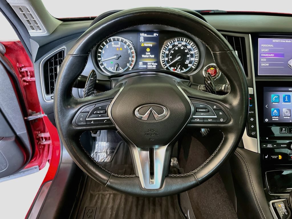 Used 2021 INFINITI Q50 Luxe w/ All Weather Package AWD/4WD image 11