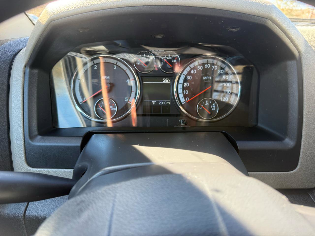 Used 2012 RAM 4500 4x4 Crew Cab w/ ST Decor Group image 16