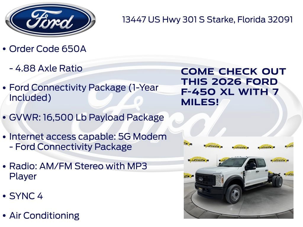 New 2026 Ford F450 XL AWD/4WD image 15