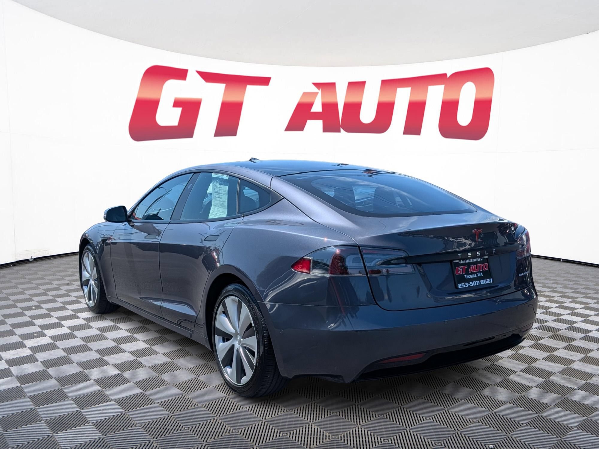 Used 2021 Tesla Model S Long Range Plus AWD/4WD image 3