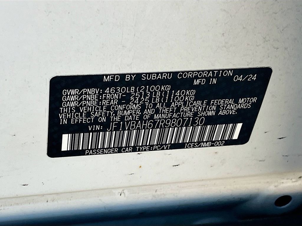 Used 2024 Subaru WRX Premium image 29