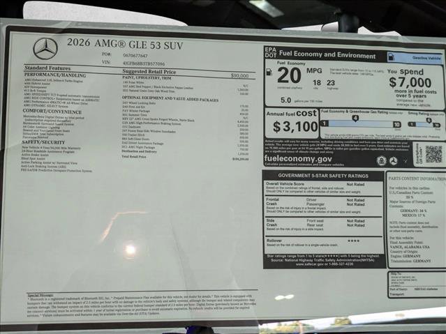 New 2026 Mercedes-Benz GLE 53 AMG 4MATIC image 21