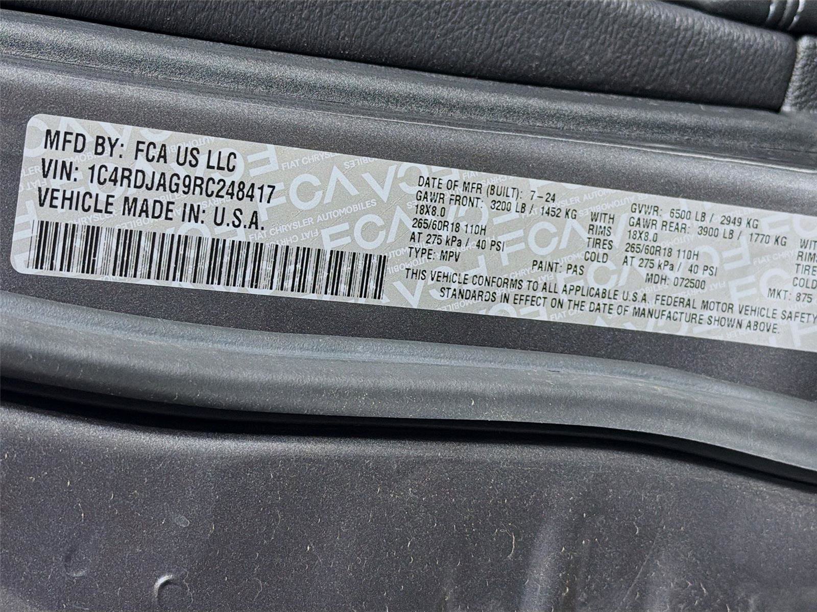 Used 2024 Dodge Durango SXT AWD/4WD image 33