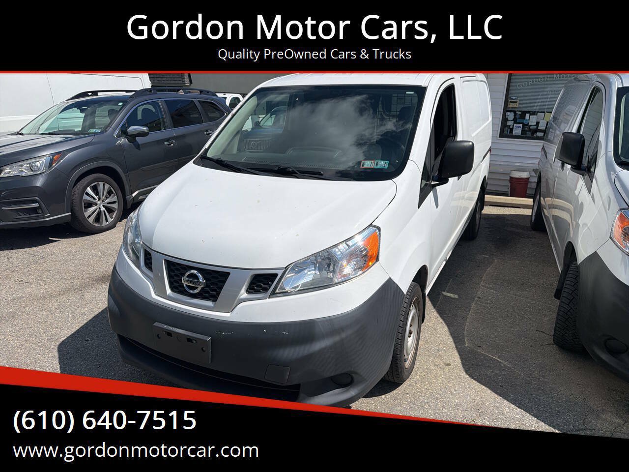Used 2018 Nissan NV200 S w/ Back Door Glass Package FWD image 1