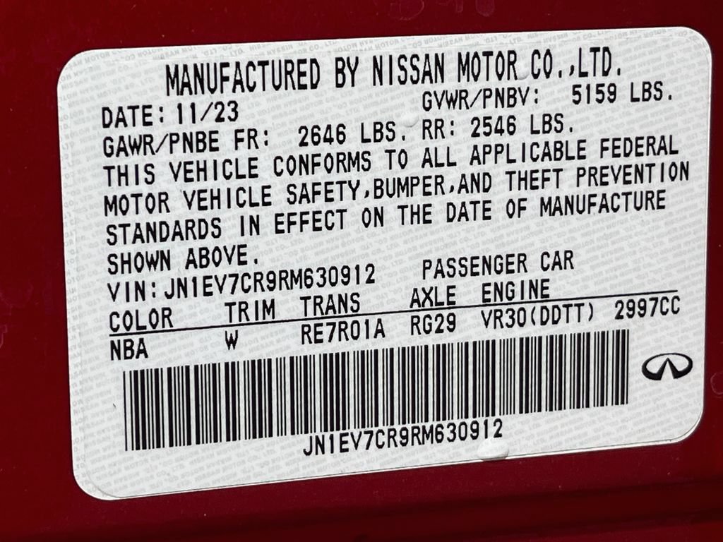 Used 2024 INFINITI Q50 Sensory AWD/4WD image 33
